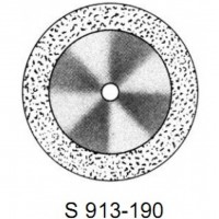 Алмазный диск S 913-190 (Ø 19 мм), Супертонкий XF