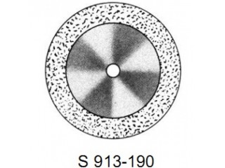 Алмазный диск S 913-190 (Ø 19 мм), Супертонкий XF