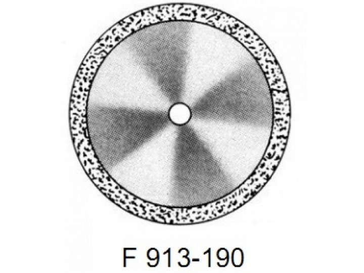 Алмазный диск F 913-190 (Ø 19 мм), Тонкий F
