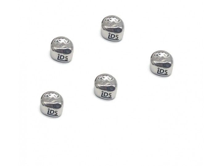 Коронки Kids CROWN DUL-5 из нержавеющей стали детские (5 шт)