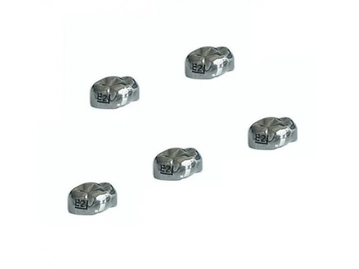 Коронки Kids CROWN EUR-2 из нержавеющей стали детские (5 шт) Коронки Kids CROWN EUR-2 из нержавеющей стали детские (5 шт)