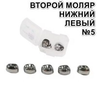 Коронки Kids CROWN ELL-5 из нержавеющей стали детские (5 шт)