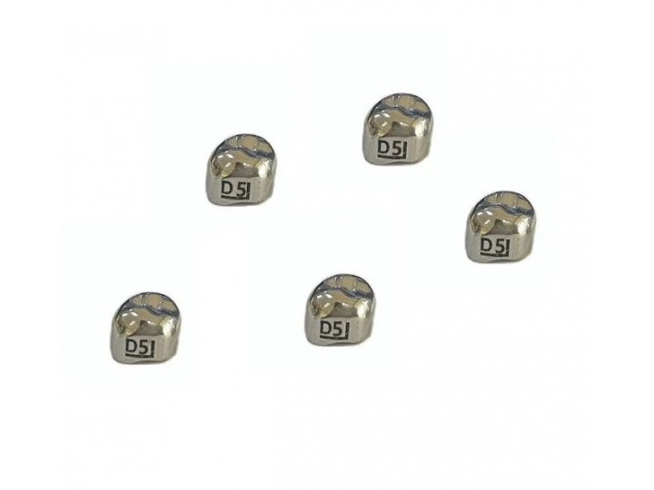 Коронки Kids CROWN DUR-5 из нержавеющей стали детские (5 шт)