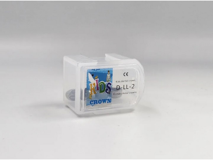Коронки Kids CROWN DLL-2 из нержавеющей стали детские (5 шт)
