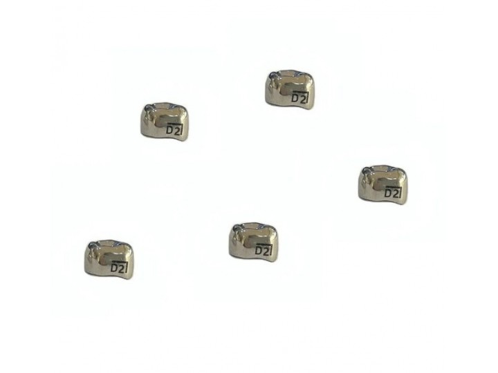 Коронки Kids CROWN DUR-2 из нержавеющей стали детские (5 шт)