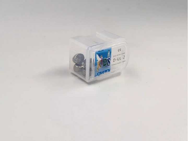 Коронки Kids CROWN DUL-2 из нержавеющей стали детские (5 шт)