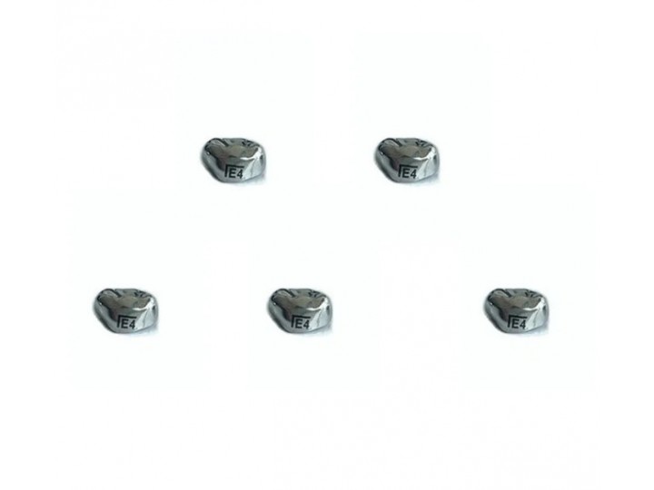 Коронки Kids CROWN EUL-4 из нержавеющей стали детские (5 шт)
