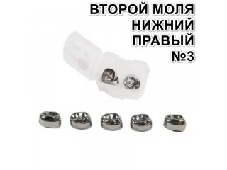 Коронки Kids CROWN EUL-3 из нержавеющей стали детские (5 шт)