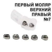 Коронки Kids CROWN DUR-7 из нержавеющей стали детские (5 шт)