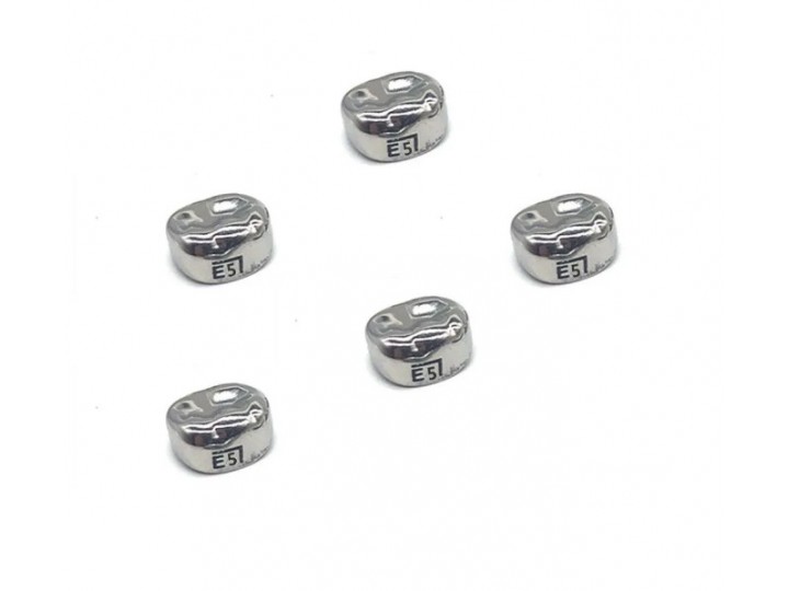 Коронки Kids CROWN EUR-5 из нержавеющей стали детские (5 шт)