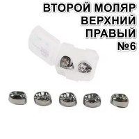 Коронки Kids CROWN EUR-6 из нержавеющей стали детские (5 шт)