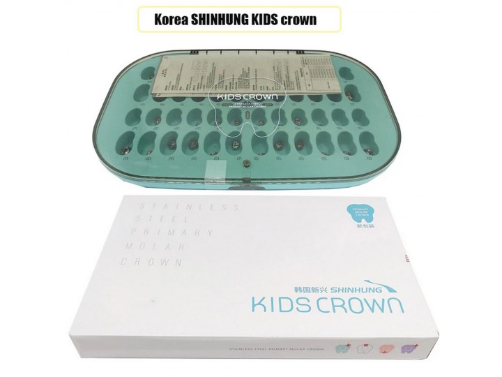 Коронки детские Набор 48 шт Stainless Steel Primary Molar Crowns Коронки детские Набор 48 шт Stainless Steel Primary Molar Crowns