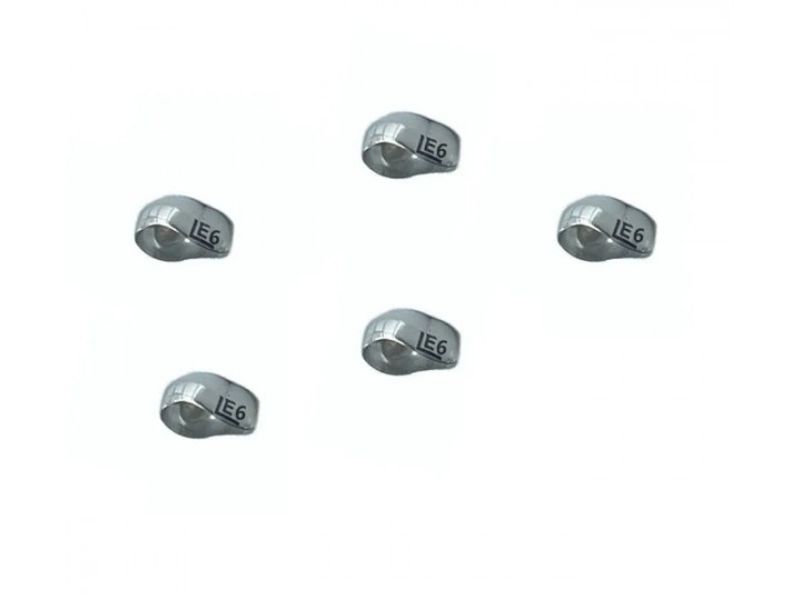 Коронки Kids CROWN EUL-6 из нержавеющей стали детские (5 шт)