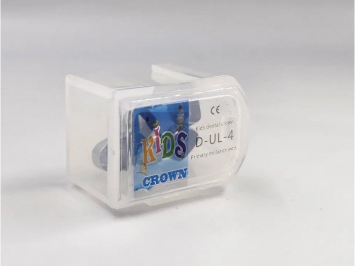 Коронки Kids CROWN DUL-4 из нержавеющей стали детские (5 шт)