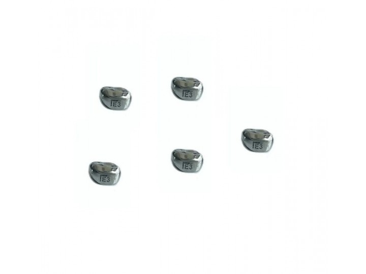 Коронки Kids CROWN ELL-3 из нержавеющей стали детские (5 шт) Коронки Kids CROWN ELL-3 из нержавеющей стали детские (5 шт)