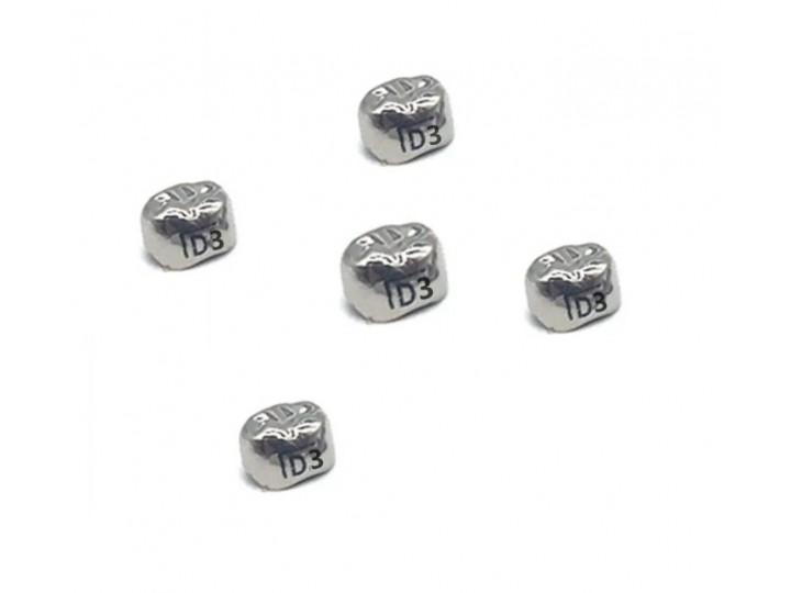 Коронки Kids CROWN DLL-3 из нержавеющей стали детские (5 шт)