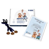 Набор игрушек "Комплект медалей с грамотой" Miratoi №12