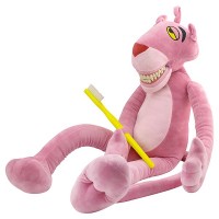 Игрушка мягкая с зубами WJ-034, Пантера