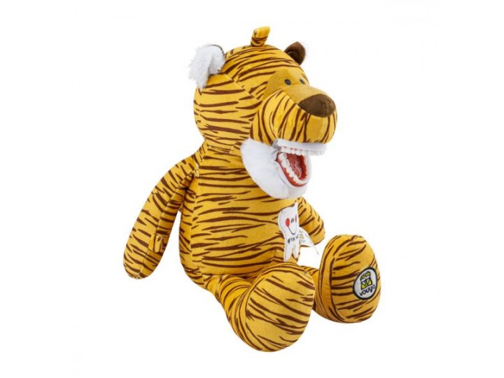 Игрушка мягкая с зубами, Тигренок