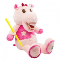 Игрушка мягкая с зубами, Бегемот