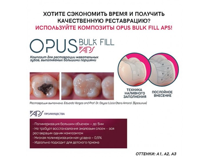 Opus Bulk Fill APS шприц (4 гр)