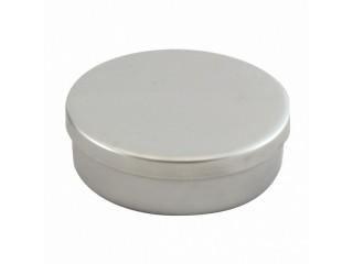 Чаша Петри металлическая с крышкой ЛСК-76х25