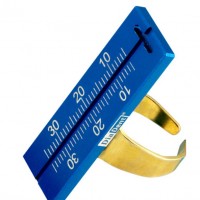 Линейка эндодонтическая на палец Dia-Endoring