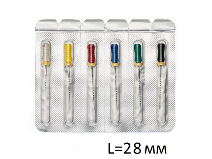 К-Римеры Про-Эндо - K-Reamers L28, VDW-Pro-Endo