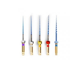 Т-Флекс - T-Flex L25 мм, набор: 04/10, 04/15, 04/20, 04/25, 04/30, никель-титан EuroFile 5 шт,