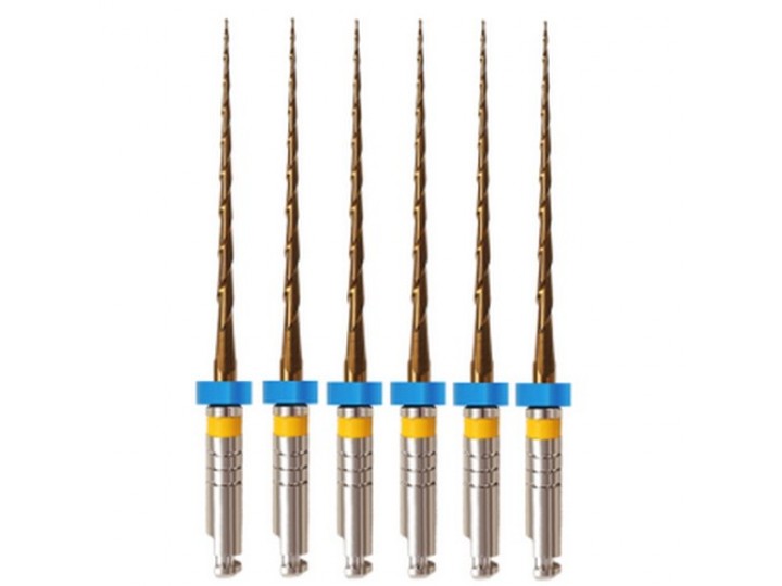 МультиТейпер Файлс - MultiTaper Files Gold L25 мм, WP21, EuroFile, 6 шт.