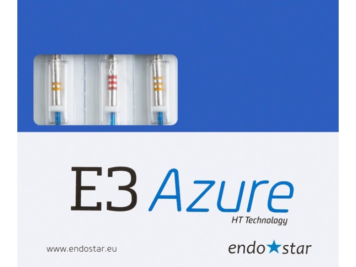 Инструменты ротационные E3 Azur Small Endostar, ассорти 3 шт.