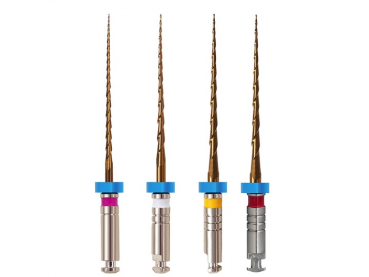 МультиТейпер Файлс - MultiTaper Files Gold L21 мм, WP16, EuroFile, 4 шт.