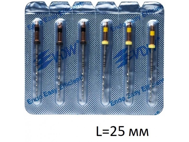 Реципрок Тейпер - Reciproc L25 мм, 6 шт.