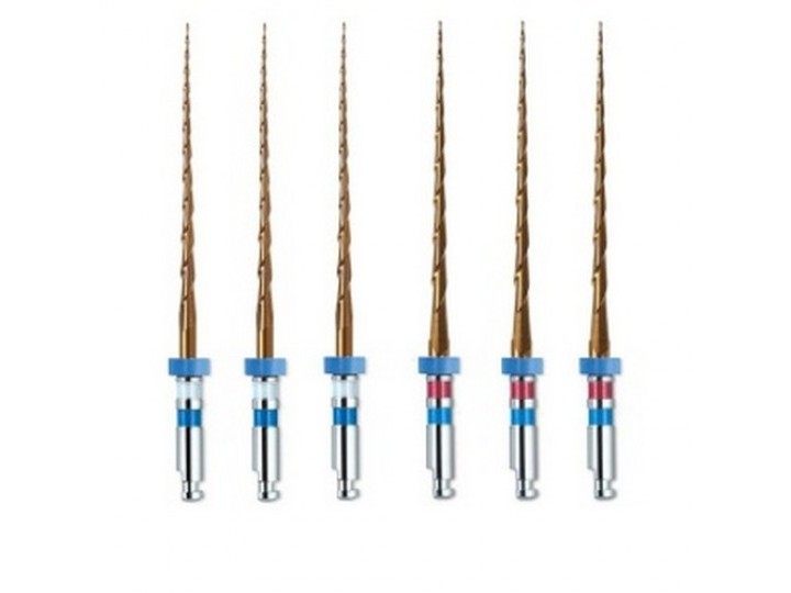 Файлы для повторного лечения MultiTaper Files Gold Retreatment, EuroFile, 6 шт.