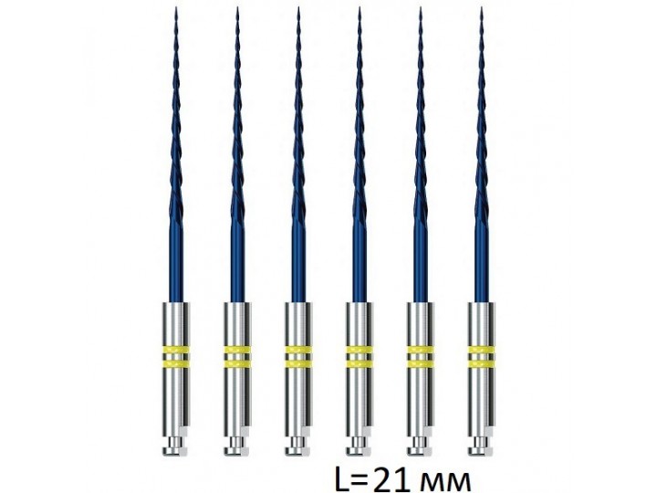 Инструменты ротационные E3 Azur Small L21 мм, Endostar, 6 шт.