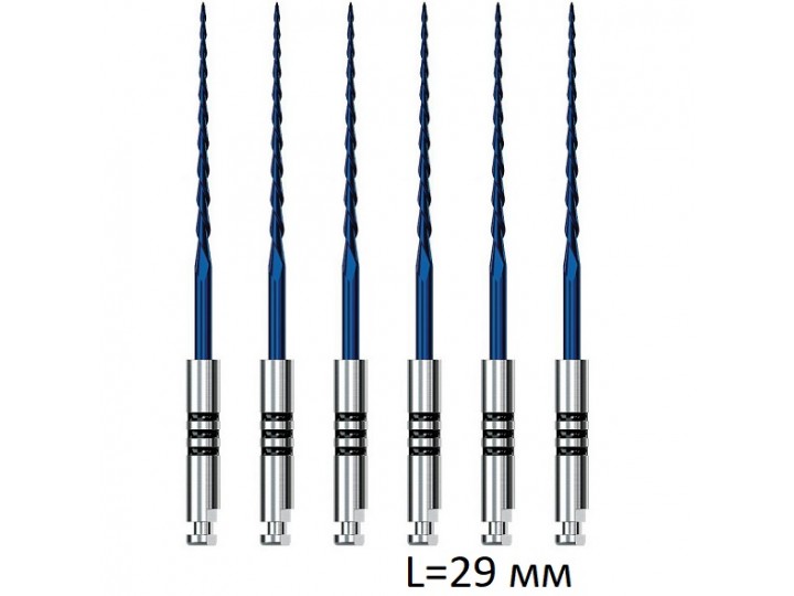 Инструменты ротационные E3 Azur Big L29 мм, Endostar, 6 шт.