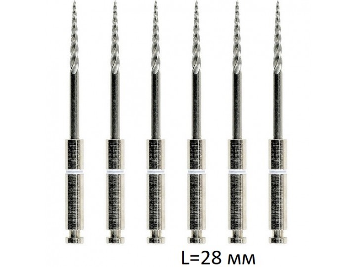 Инструменты ротационные Re Endo Rotary System L28 мм, Endostar, 6 шт.