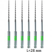 Инструменты ротационные E3 Big Apical Rotary System L28 мм, Endostar, 6 шт.
