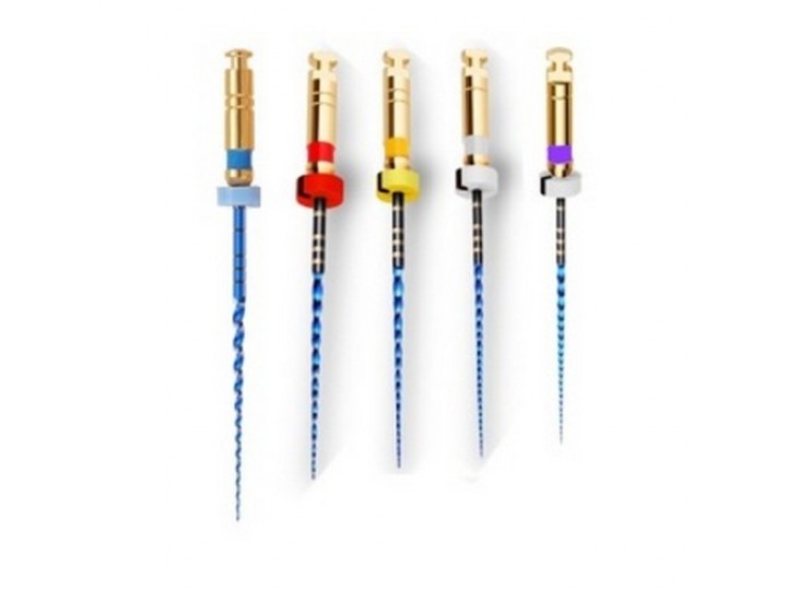 Т-Флекс - T-Flex L21 мм, набор: 04/10, 04/15, 04/20, 04/25, 04/30, никель-титан EuroFile 5 шт,