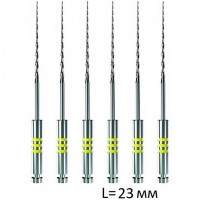 Инструменты ротационные E3 Small Apical Rotary System L23 мм, Endostar, 6 шт.