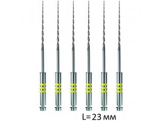 Инструменты ротационные E3 Small Apical Rotary System L23 мм, Endostar, 6 шт.