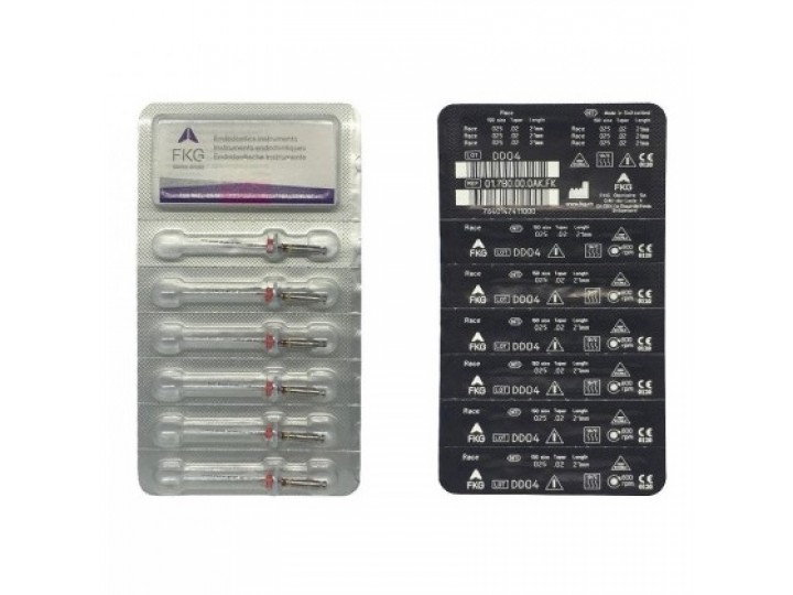 Файлы Рейс - RaCe NiTi Taper 2% L 31 мм, 6 шт.