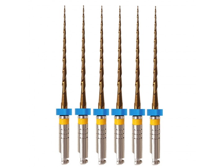 МультиТейпер Файлс - MultiTaper Files Gold L21 мм, EuroFile, 6 шт.