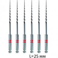 Инструменты ротационные E3 Basic Rotary System L25 мм, Endostar, 6 шт.