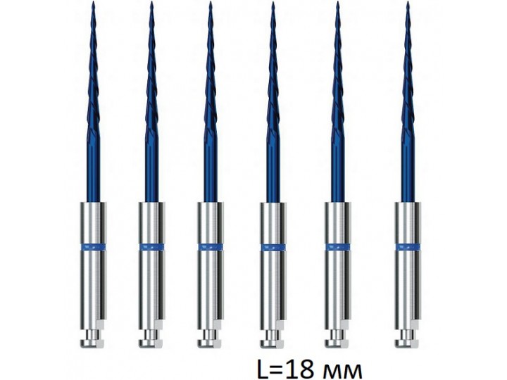 Инструменты ротационные E3 Azur Basic L18 мм, Endostar, 6 шт.