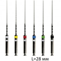 Инструменты ротационные NT2 NiTi Two Rotary System L28 мм, Endostar, 6 шт.