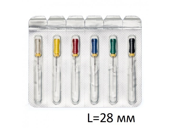 К-Файлы Про-Эндо - K-files L28, VDW-Pro-Endo