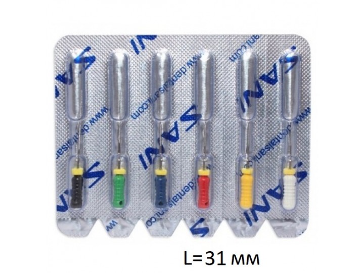 Эйч-файлы - H-Files L31 мм, Sani