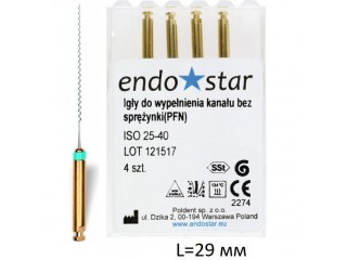 Каналонаполнители Paste Fillers без пружины L29 мм, Endostar