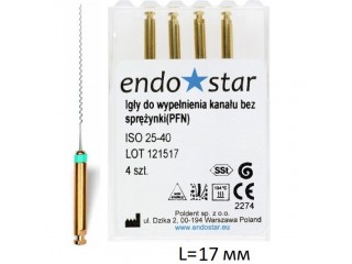 Каналонаполнители Paste Fillers без пружины L17 мм, Endostar